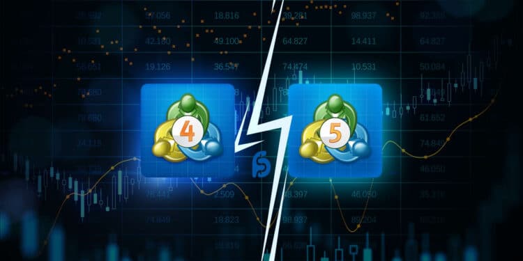 الفرق بين ميتاتريدر 4 و 5
