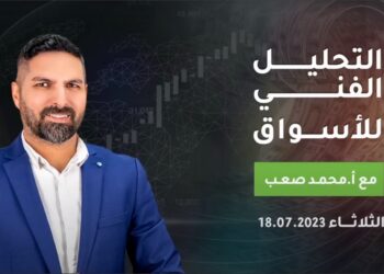 التحليل الفني للأسواق المالية ليوم الثلاثاء 18-07-2023