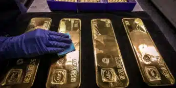 ارتفاع أسعار الذهب نتيجة تصاعد النزاع في منطقة الشرق الأوسط