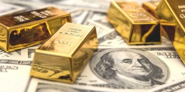 تماسك أسعار الذهب فوق أدنى مستوى لها في 7 أشهر نتيجة لتباطؤ الدولار الأمريكي